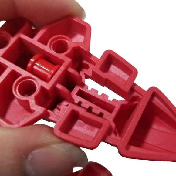 LEGO BIONICLE Rahkshi Turahk 8592 Red Gray Action Figure 2002 Lego Guy - Picture 6 of 6